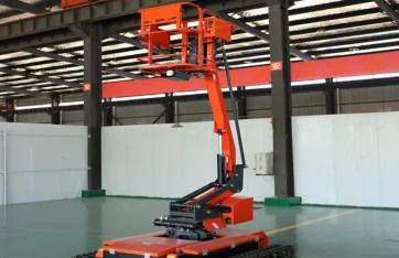 Fruit Picker AC Crawler Electric Farm Vehicle Machine / Orchard Agricultural Platform off Road Lift Forestry Truck
