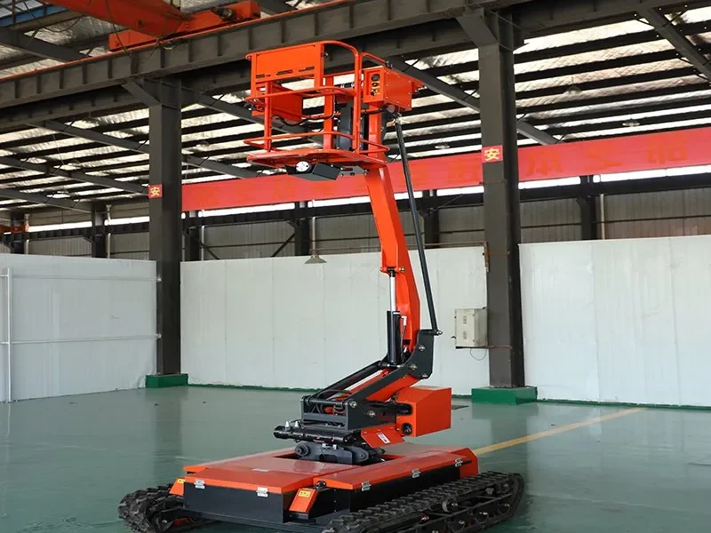 Fruit Picker AC Crawler Electric Farm Vehicle Machine / Orchard Agricultural Platform off Road Lift Forestry Truck