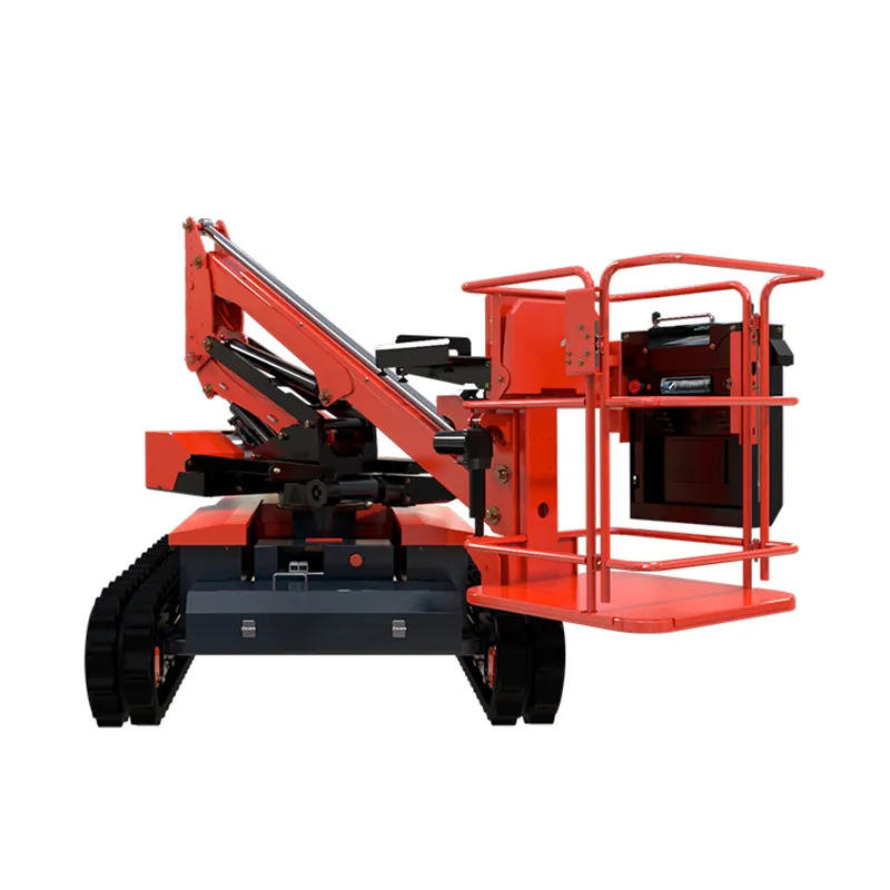 Fruit Picker AC Crawler Electric Farm Vehicle Machine / Orchard Agricultural Platform off Road Lift Forestry Truck