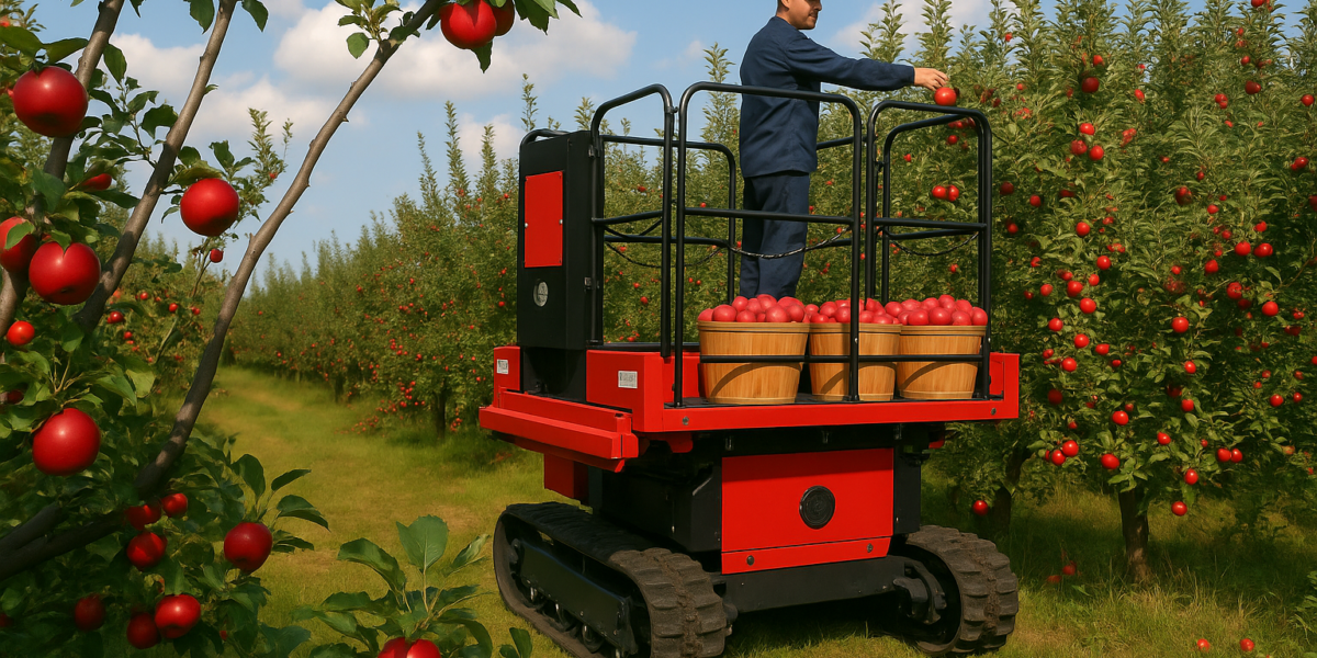 Electric Lifting Platform for Agriculture: Enhancing Orchard Harvest Efficiency with SPIDERWAY