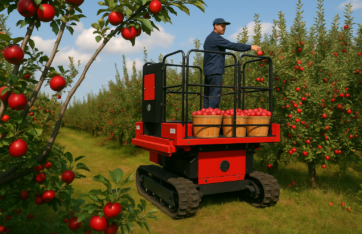Electric Lifting Platform for Agriculture: Enhancing Orchard Harvest Efficiency with SPIDERWAY
