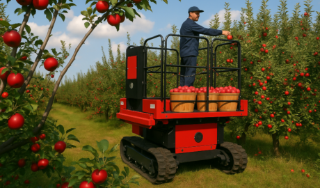 Electric Lifting Platform for Agriculture: Enhancing Orchard Harvest Efficiency with SPIDERWAY