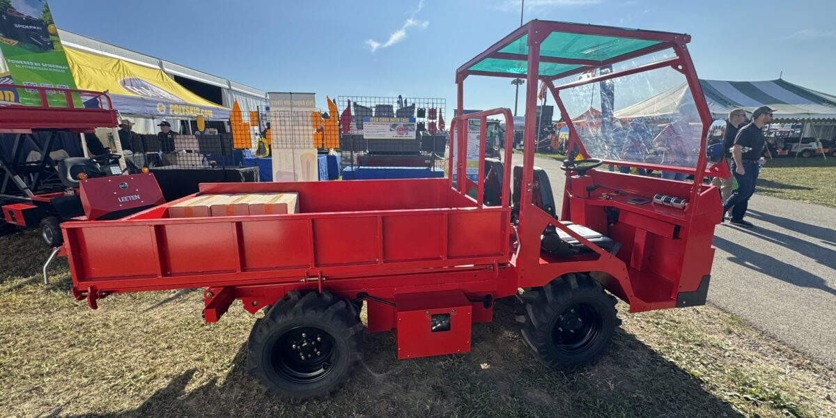 SPIDERWAY Showcases Electric Farm Vehicles at USA Farm Progress Show 2025