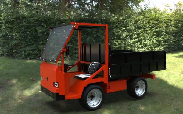 SP-S600 Four-Wheel Orchard Transporter – High-Efficiency Agricultural Electric Vehicle