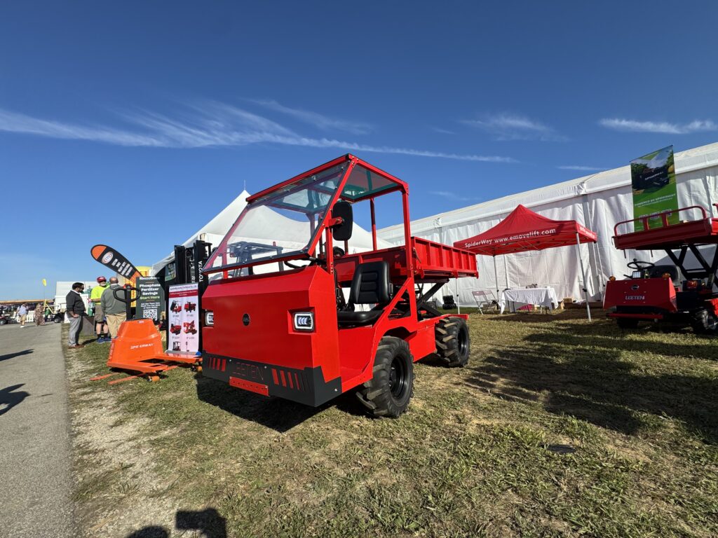 SPIDERWAY Showcases Electric Farm Vehicles at USA Farm Progress Show 2025 SPIDERWAY Showcases Electric Farm Vehicles at USA Farm Progress Show 2025