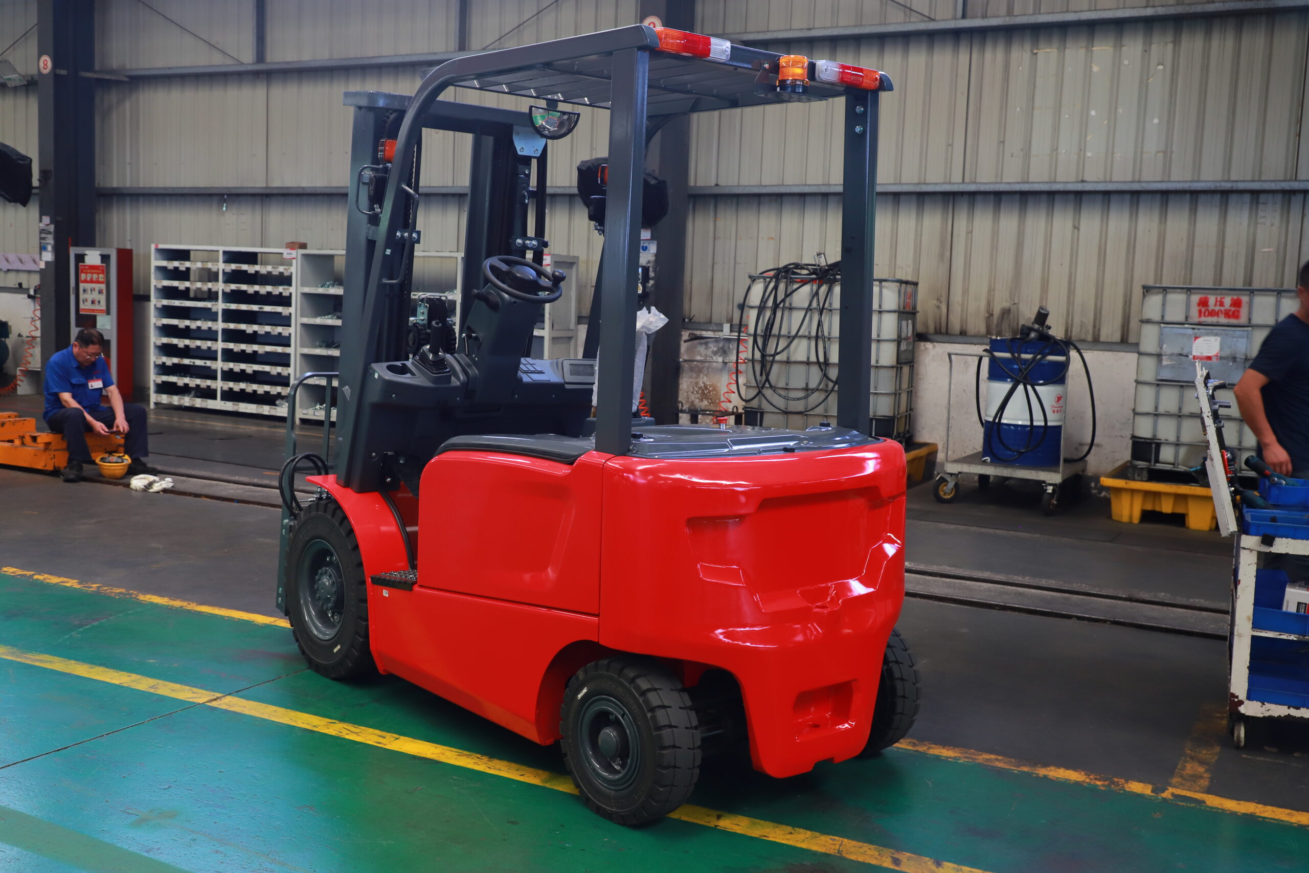 4 Wheel Electric Forklift