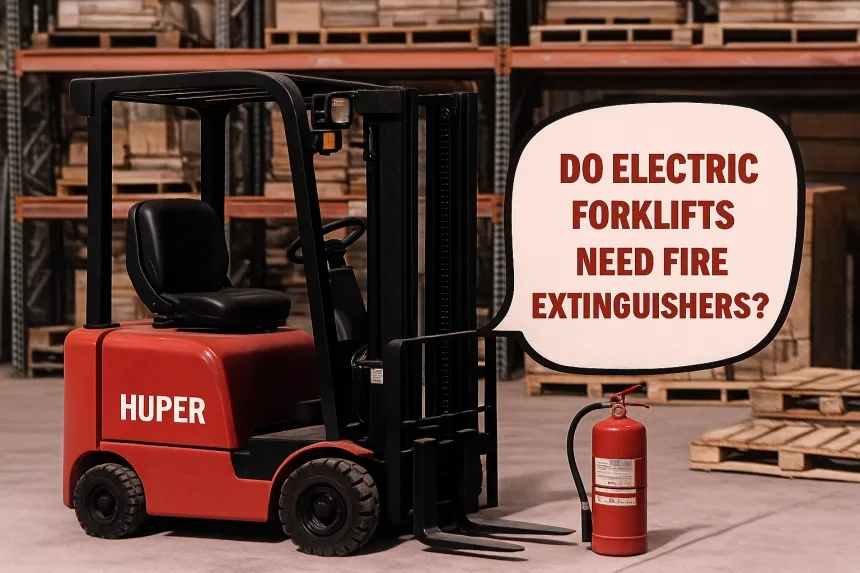 Do Electric Forklifts Need Fire Extinguishers?
